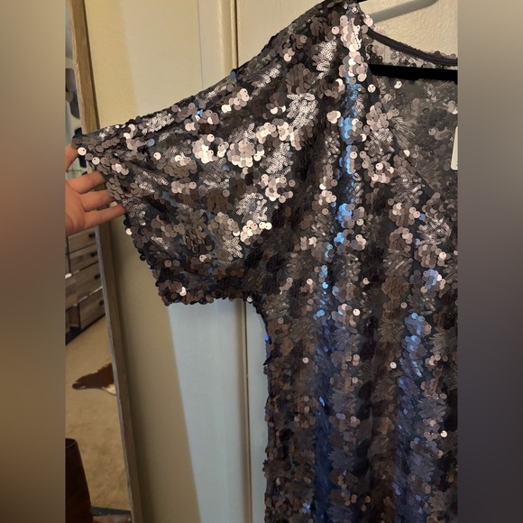 Free People sequin mini dress - Picture 2 of 7
